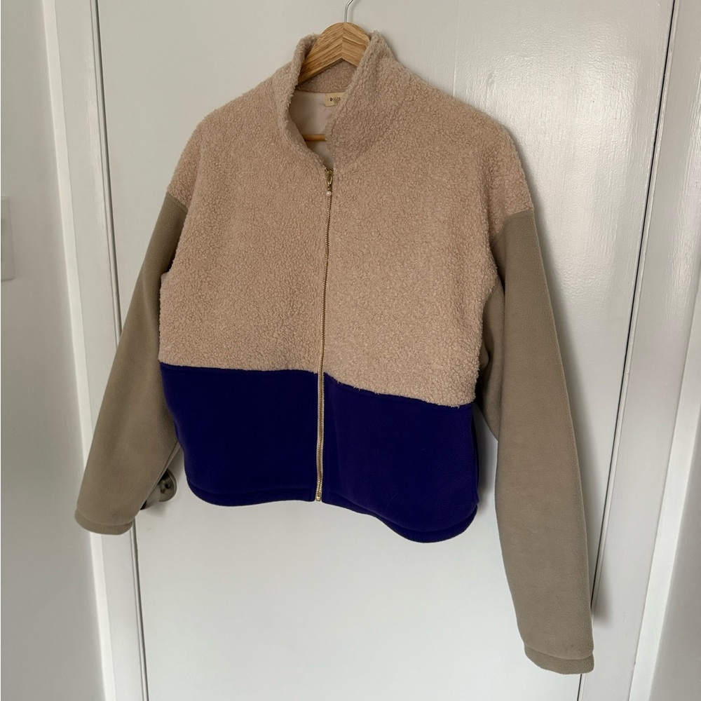 DONNI Tri Fleece Jacket Size S - Picture 2 of 8